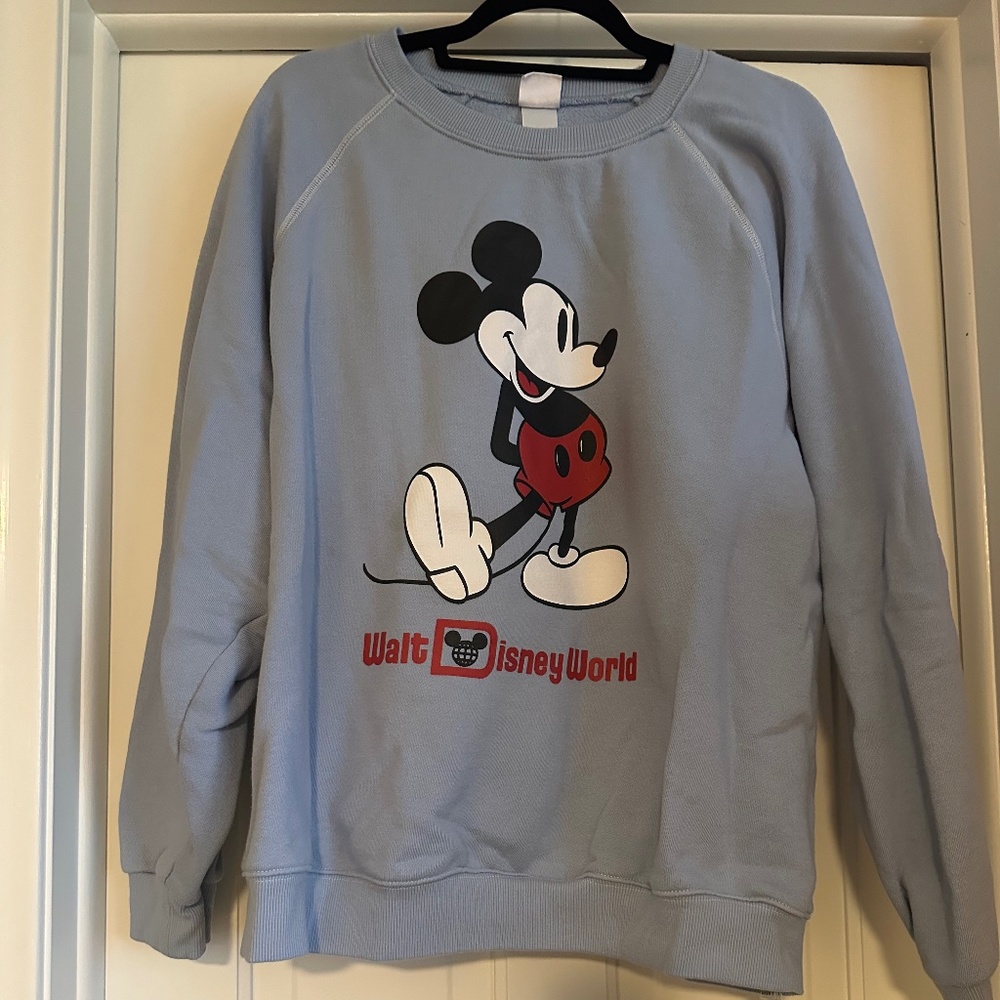 Adult Mickey Mouse WDW Crew Neck Sweatshirt Unisex size XL
